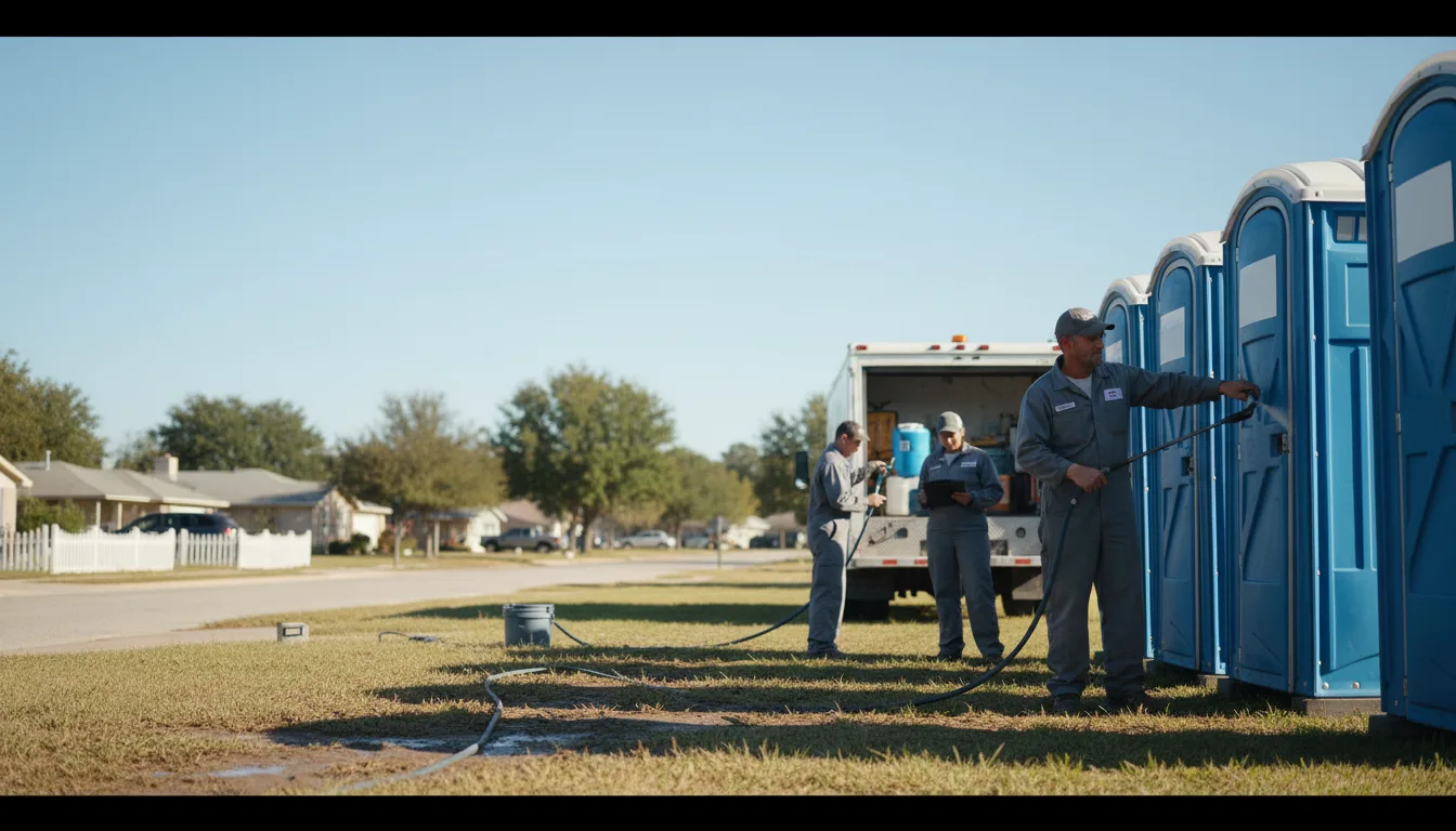 Long-Term Portable Toilet Rental in Iuka, KS near me